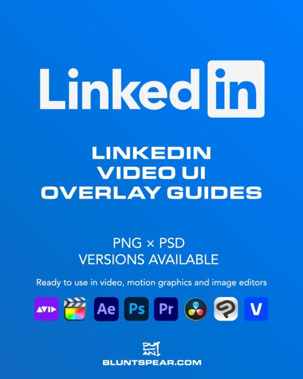 linkedin, video,ui, overlay, guide, social video, content creation, ad, ui, composition, video composition, guides, visual guide, capcut, community, post, fyp, mobile video,vertical, 9x16, vertical video, 1080 x 1920,pixels, text safe, action safe, image safe, digital asset, user interface, app interface, linkedin video, linkedin ui, bluntspear, dulani wilson, freemium, basic, premium,full version